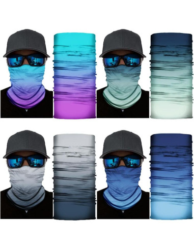 Gaiter para Cuello Multifuncional UV Protección Solar 50x25 cm