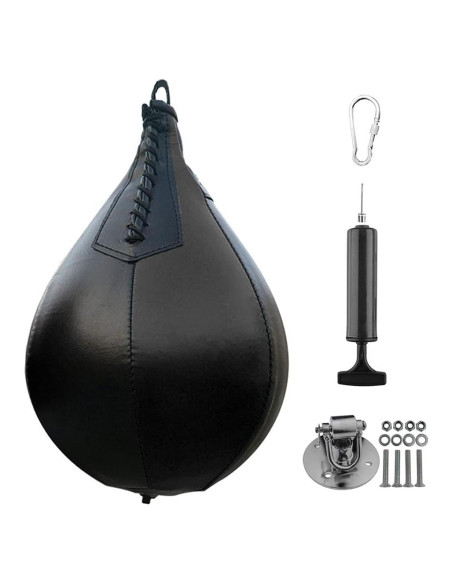 Conjunto Speedbag Boxeo YCYU con Soporte y Bomba Infladora Conjunto Speedbag Boxeo YCYU con Soporte y Bomba Infladora