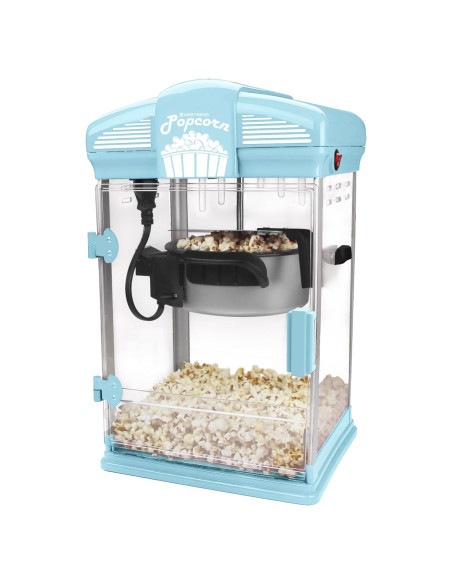 Máquina de Palomitas West Bend 4 Qt Acero Inoxidable Azul Máquina de Palomitas West Bend 4 Qt Acero Inoxidable Azul