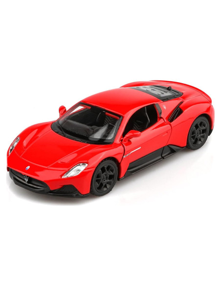 Coche Diecast Maserati MC20 Escala 1:36 Rojo Retroceso Coche Diecast Maserati MC20 Escala 1:36 Rojo Retroceso