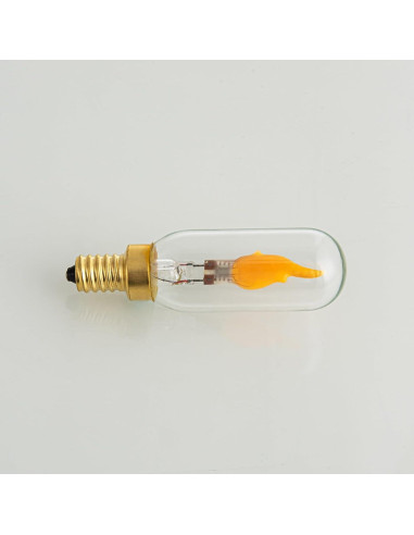 Bombilla LED E12 Parpadeante SHUWDKAR Efecto Llama 2 Unidades