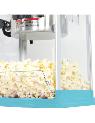 Máquina de Palomitas West Bend 4 Qt Acero Inoxidable Azul