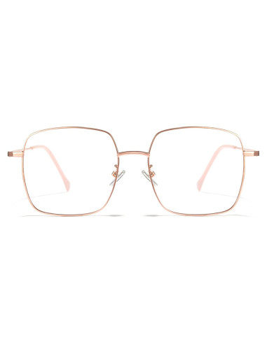 Gafas de Bloqueo de Luz Azul Cyxus Cuadradas Retro Metal