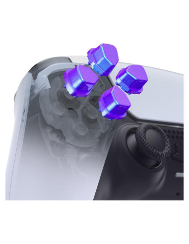 Botones Dpad Ergonómicos eXtremeRate PS5 Azul Púrpura