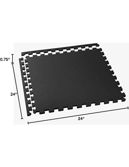 Tapete de Ejercicio We Sell Mats EVA 61x61cm Antifatiga Tapete de Ejercicio We Sell Mats EVA 61x61cm Antifatiga