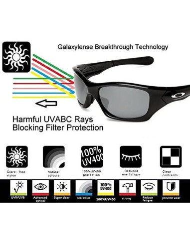 Lentes de Reemplazo Galaxy para Oakley Holbrook UV400 Amarillo