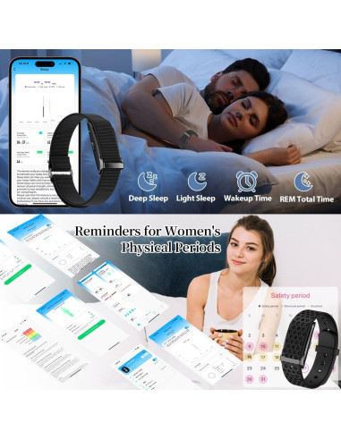 Pulsera Inteligente Munnrei H59 con GPS y 127 Modos Deportivos