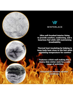 Calcetines Térmicos para Hombre - 2 Pares Ultra Suaves 2