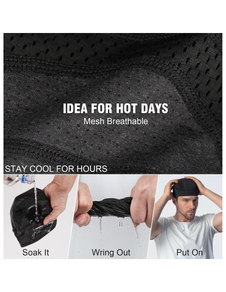 Gorro Esquelético Refrigerante Melasa Unisex - Absorbe Sudor Gorro Esquelético Refrigerante Melasa Unisex - Absorbe Sudor
