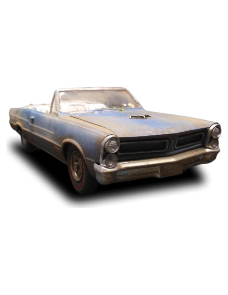 Modelo a Escala AMT 1965 Pontiac GTO 1:25 Blanco Modelo a Escala AMT 1965 Pontiac GTO 1:25 Blanco