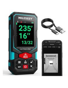 Medidor Láser MiLESEEY S7 100m Pantalla Color IP65