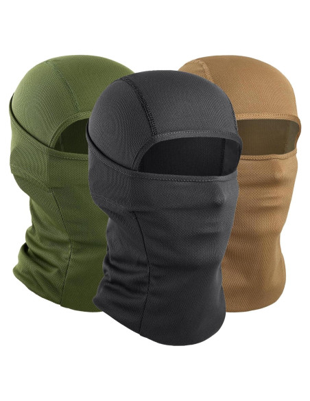 Paquete de 3 Máscaras Balaclava AXBXCX - Transpirables UV Paquete de 3 Máscaras Balaclava AXBXCX - Transpirables UV