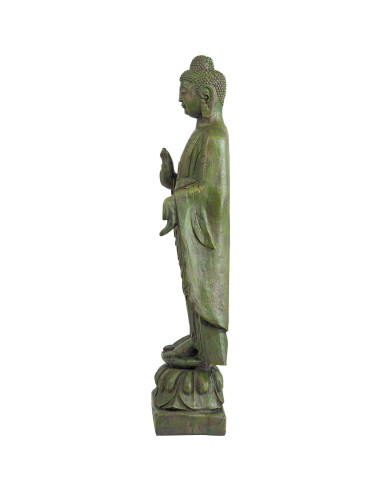 Estatua de Jardín Buda Iluminado Design Toscano 101.6 cm Resina