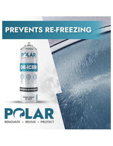 Spray Descongelante Polar 2 x 500ml - Derrite Hielo y Escarcha
