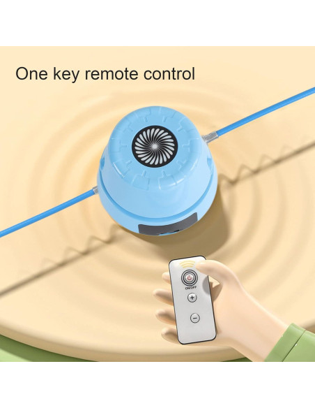 Máquina de Saltar Cuerda Eléctrica Ciciglow con Control Remoto Máquina de Saltar Cuerda Eléctrica Ciciglow con Control Remoto