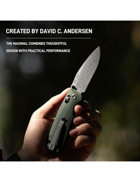 Cuchillo Plegable CJRB Maximal Verde 7.49 cm Acero AR-RPM9 Cuchillo Plegable CJRB Maximal Verde 7.49 cm Acero AR-RPM9