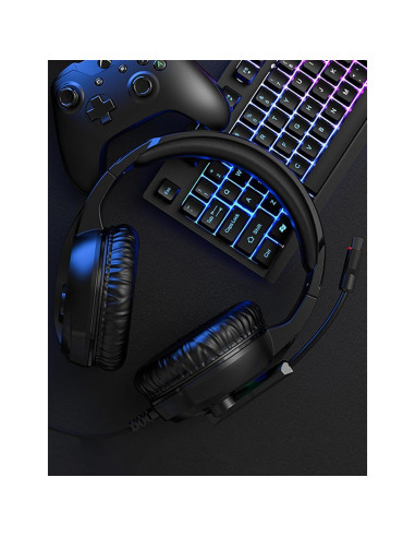 Auriculares Gaming ZIUMIER Z20 Over-Ear 7.1 RGB PC PS4 PS5