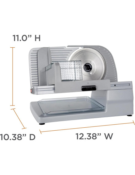 Cortadora de Carne Eléctrica Chef'sChoice 615A 100W 7" Acero Inoxidable Cortadora de Carne Eléctrica Chef'sChoice 615A 100W 7" Acero Inoxidable