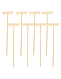 8 Mini Rastrillos de Arena Zen SEWACC para Jardín Decorativo