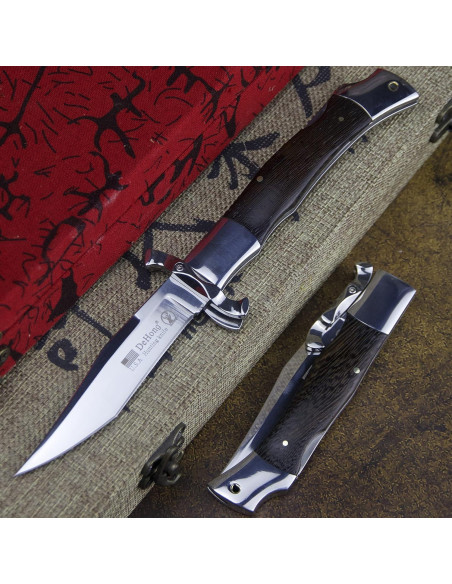 Cuchillo Plegable WPKOPYA YMX-ZDD2 Acero Inoxidable 9.8 cm Cuchillo Plegable WPKOPYA YMX-ZDD2 Acero Inoxidable 9.8 cm