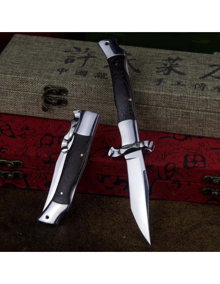 Cuchillo Plegable WPKOPYA YMX-ZDD2 Acero Inoxidable 9.8 cm Cuchillo Plegable WPKOPYA YMX-ZDD2 Acero Inoxidable 9.8 cm