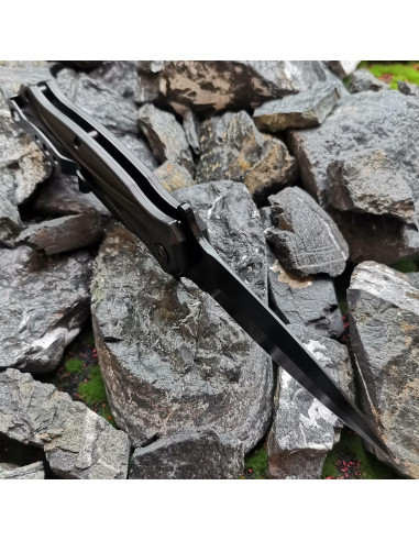 Cuchillo Plegable DOOM BLADE 204mm Acero Inoxidable Táctico