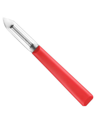 Pelador Manual Opinel No. 315 Rojo, Acero Inoxidable, Apto Lavavajillas