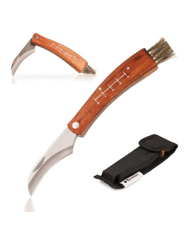 Cuchillo Plegable para Recolección de Setas Wrenbury 7.5 cm