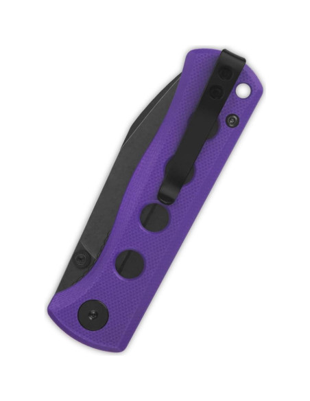 Cuchillo Plegable QSP Canary 14C28N Mango G-10 Púrpura Cuchillo Plegable QSP Canary 14C28N Mango G-10 Púrpura