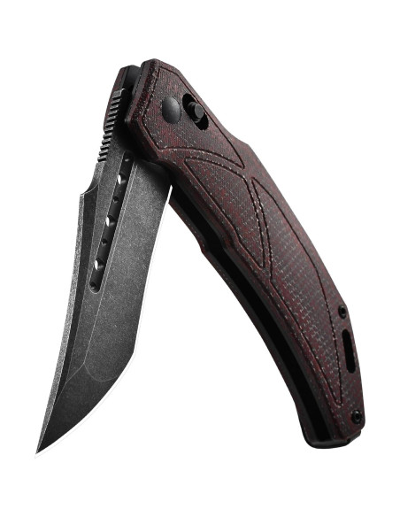 Cuchillo Plegable Cohesion EDC D2 Micarta 8.51 cm Camping Cuchillo Plegable Cohesion EDC D2 Micarta 8.51 cm Camping