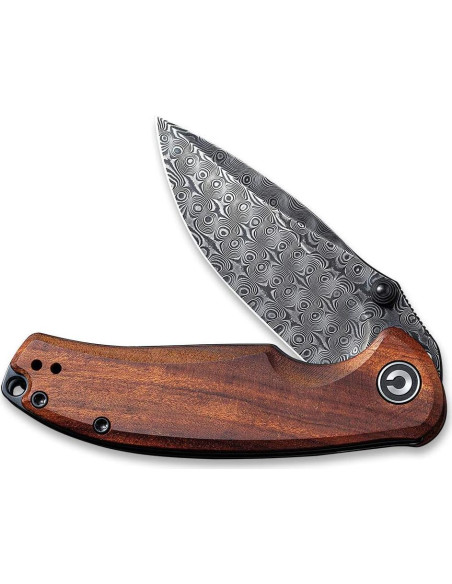 Cuchillo de Bolsillo CIVIVI Pintail Damasco 7.54 cm Mango Madera Cuchillo de Bolsillo CIVIVI Pintail Damasco 7.54 cm Mango Madera