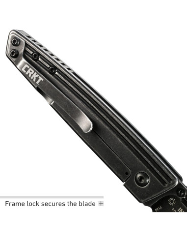 Cuchillo Plegable CRKT Inara 7140 con Mango G10 y Bloqueo