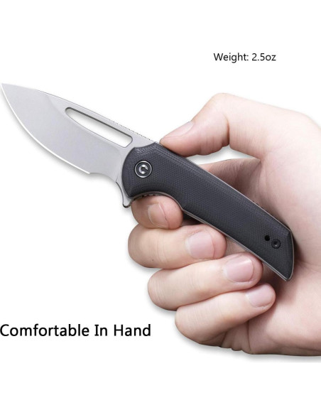 Cuchillo Plegable CIVIVI Odium D2 6.73cm Negro G10 Cuchillo Plegable CIVIVI Odium D2 6.73cm Negro G10