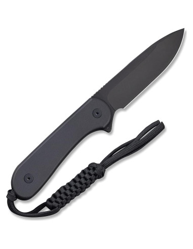 Cuchillo de hoja fija CIVIVI Elementum C2105A G10 Negro 101mm