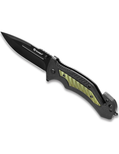 Cuchillo Plegable Ganzo G628-GR Verde EDC 21cm 8Cr14 Afilado