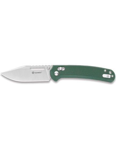 Cuchillo Plegable Ganzo G768-GB Verde Acero Inoxidable D2