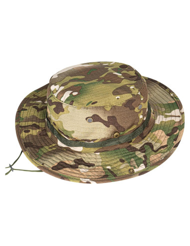 Sombrero Boonie UPF 50+ Verde Camo Unisex para Exterior