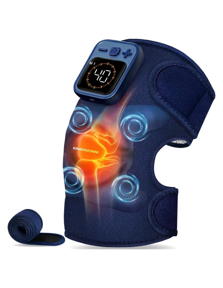 Masajeador de Rodilla Inalámbrico KingPavonini con Calor Masajeador de Rodilla Inalámbrico KingPavonini con Calor