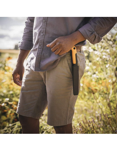 Cuchillo de Cosecha Fiskars Jardinería 15.24 cm Bisel Serrado