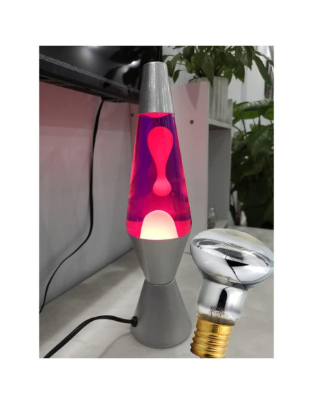 Paquete de 4 bombillas R39 E17 25W para lámparas de lava Paquete de 4 bombillas R39 E17 25W para lámparas de lava