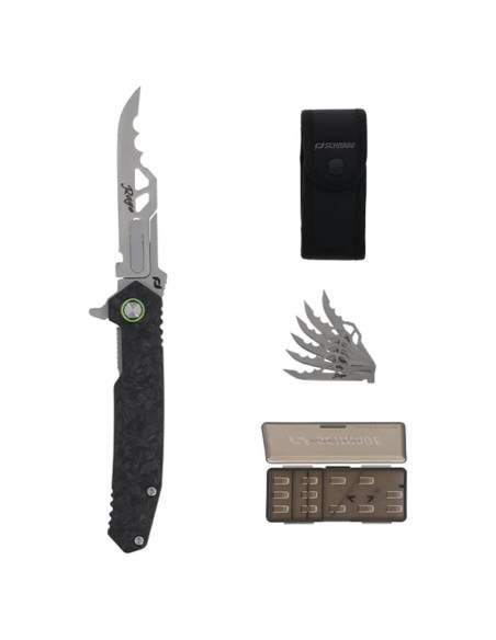 Cuchillo Schrade Enrage Stryche 6 con hoja reemplazable 15.24 cm Cuchillo Schrade Enrage Stryche 6 con hoja reemplazable 15.24 cm