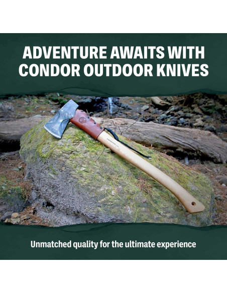 Cuchillo de Bushcraft Huron Condor - Acero Alto Carbono 1095 Cuchillo de Bushcraft Huron Condor - Acero Alto Carbono 1095