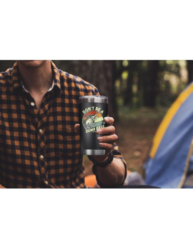 Vaso de Acero Inoxidable NewEleven 590 ml para Papá