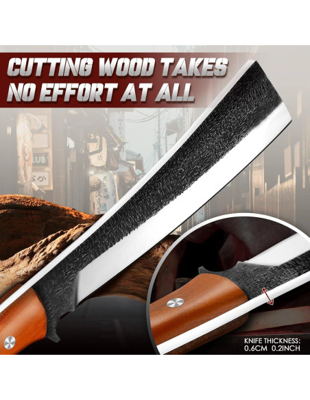 Machete Freelander de Acero Alto Carbono 23.88 cm con Funda Machete Freelander de Acero Alto Carbono 23.88 cm con Funda