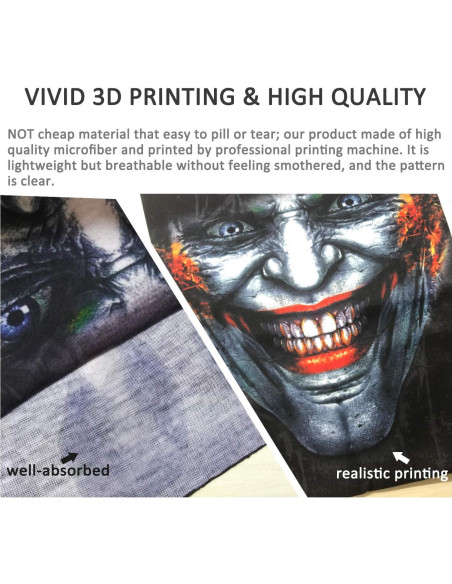 Máscara Facial de Calavera JOEYOUNG UV Multifuncional 3D Máscara Facial de Calavera JOEYOUNG UV Multifuncional 3D