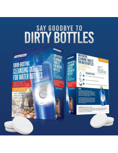 Tabletas de Limpieza Ecológicas para Botellas de Agua - 36 Unidades 2