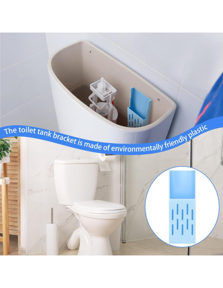 Soporte de Tanque de Inodoro Weysat - 2 Piezas con Adhesivo Soporte de Tanque de Inodoro Weysat - 2 Piezas con Adhesivo