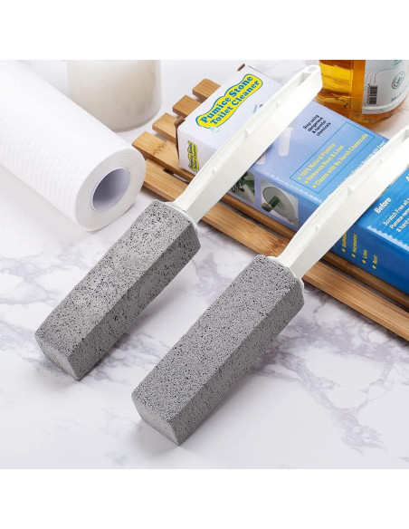 Paquete de 2 Limpiadores de Inodoro Kadden con Mango Ergonómico Paquete de 2 Limpiadores de Inodoro Kadden con Mango Ergonómico