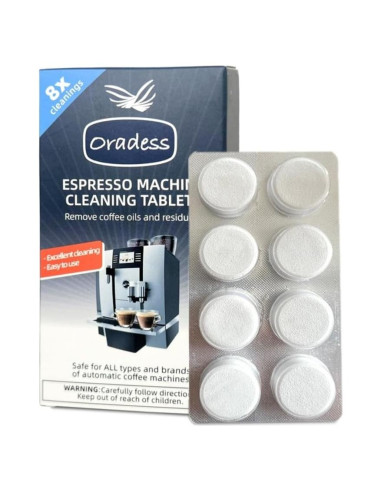 Tabletas de Limpieza para Cafeteras DORTHEA, 120 Unidades