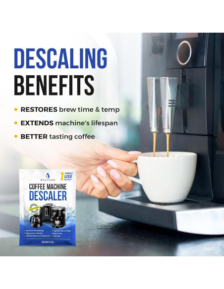 Limpiador Desincrustante para Cafeteras Bastion 6 Usos Limpiador Desincrustante para Cafeteras Bastion 6 Usos